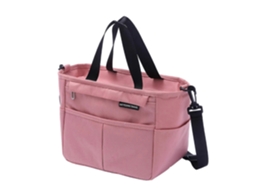 Bolsas para almoço Bosaid, à prova d'água, resistentes a rasgos e portáteis, Zekai Aquaforge, rosa