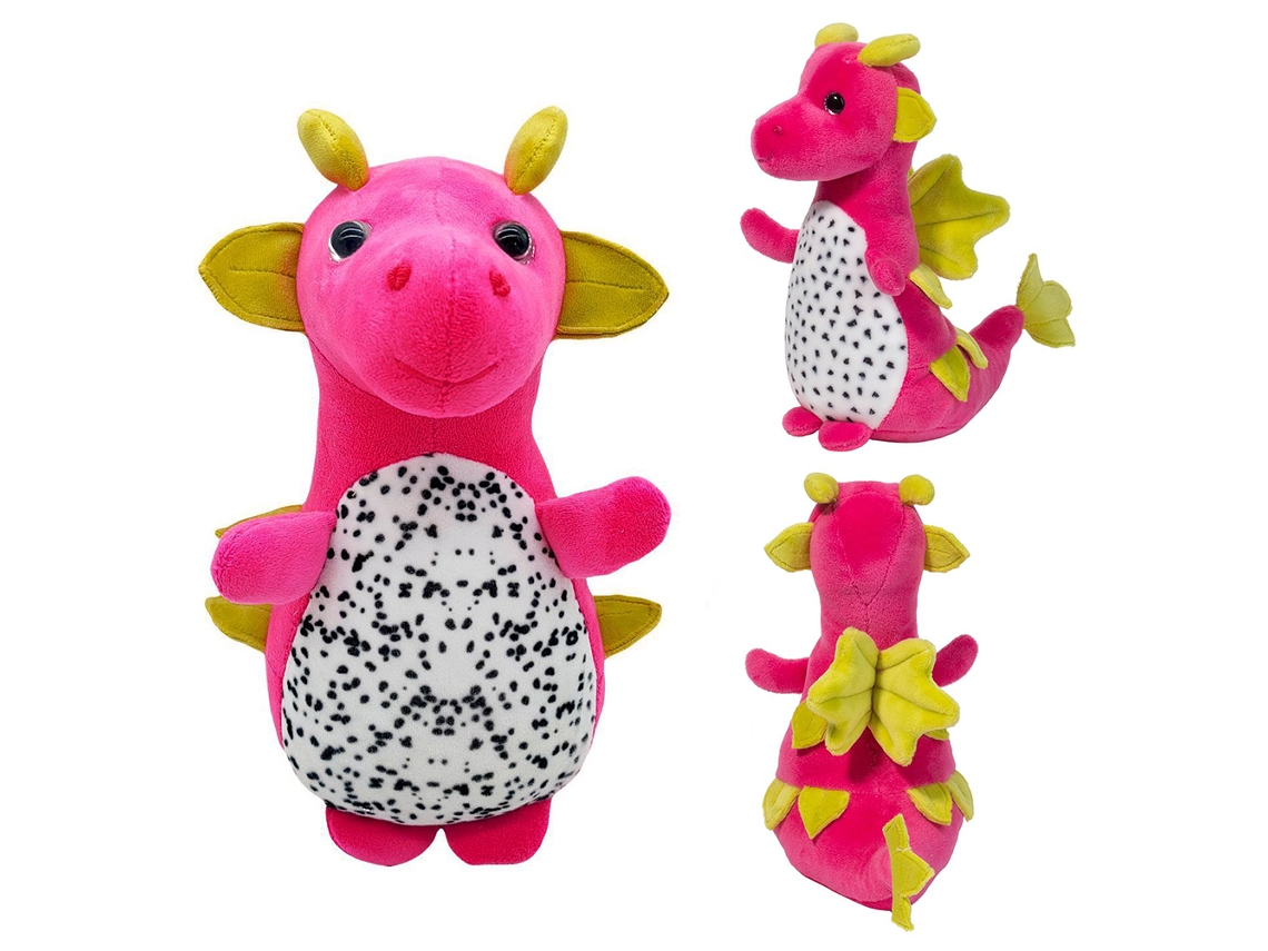 Mali brinquedo de Pelúcia Cute Pitaya Dragão 9.84in Macio Presente para Crianças e Fãs de Jogos
