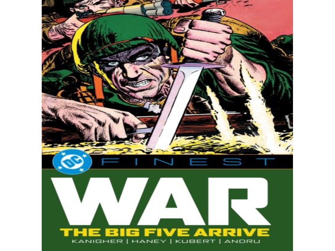 Livro DC Finest War The Big Five Arrive de DC Comics - IWUK (Inglês)