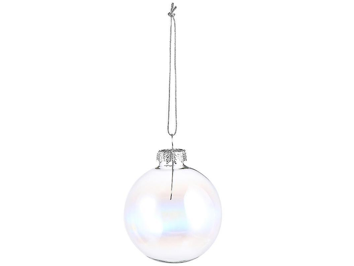 Bola De Natal Em Vidro Transparente