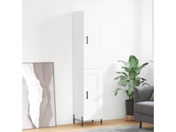 Armario alto 34,5x34x180 cm Madera procesada Blanco