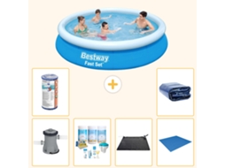 Bestway Piscina Bestway Fast Set Redonda - 366x76 Cm - 7-peças S21438