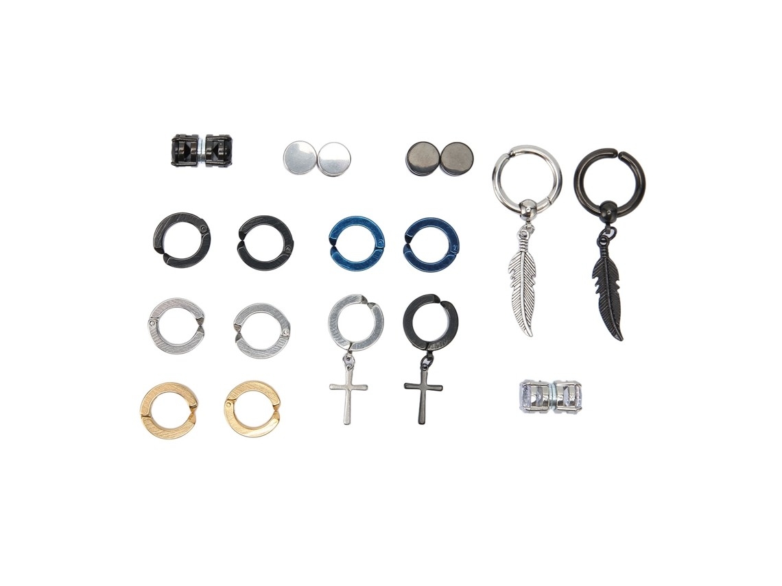 Decorative Magnetic Earrings - No Ear Piercing Required.