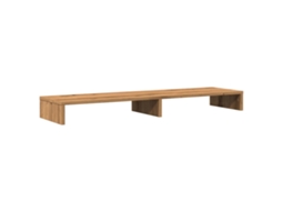 Suporte para monitor VIDAXL Marrom Madeira processada (100x27x10 cm)