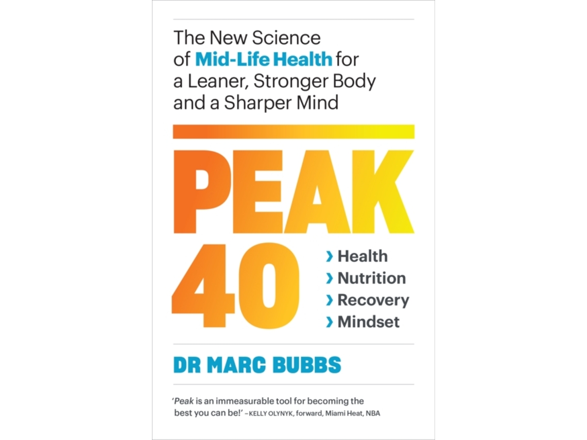 Livro Peak 40 de Marc Bubbs (Inglês)