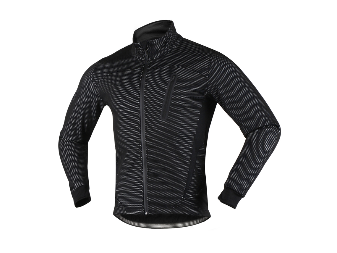 Jaqueta De Ciclismo Para Homem Inverno Fleece Térmica Manga Longa Impermeável Aventura Outdoor