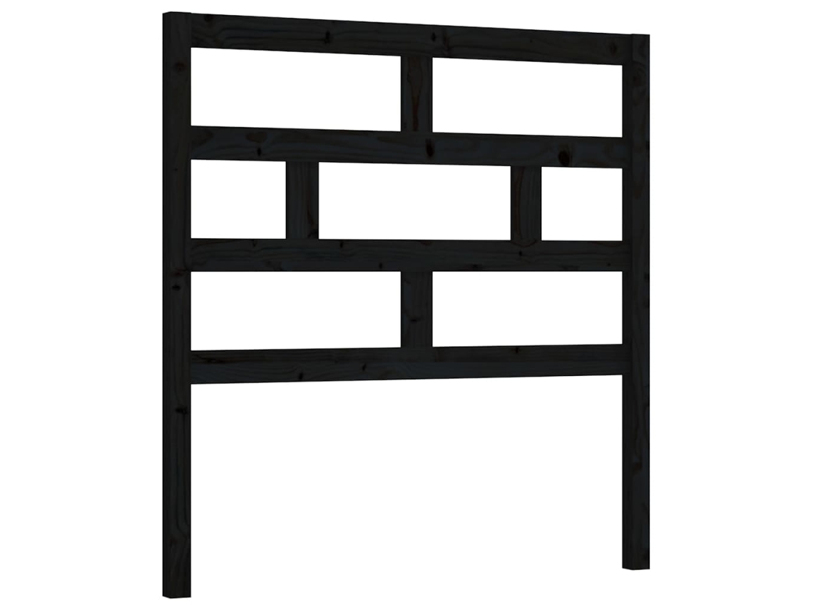 Cabeceira 96x4x100 Cm Pinho Maciço Marrom MAISON EXCLUSIVE