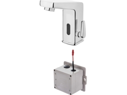 Touchless Washbasin Mixer With Temperature Control 4xaa Deante
