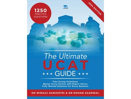 Livro The Ultimate UCAT Guide de Dr Rohan Agarwal (Inglês)