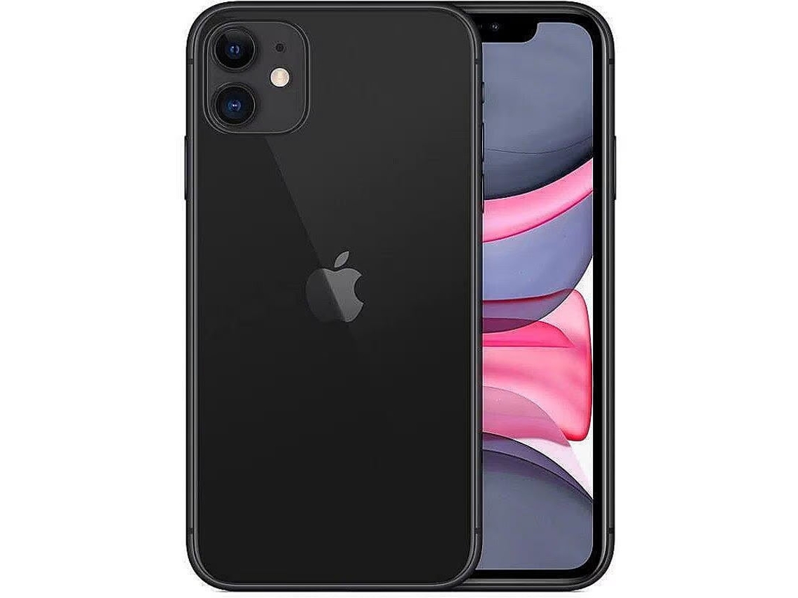 iPhone 11 APPLE (Recondicionado Sinais de Uso - 128 GB - Preto)