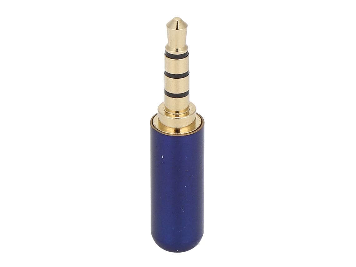 Kit com 10 Conectores Balanceados de 3,5 Mm e 4 Pinos para Reparar Cabos de Áudio, AQUAFORGE