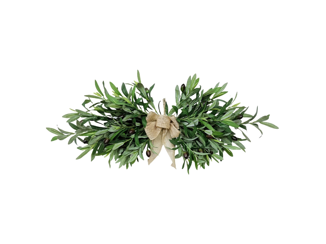 Guirlanda de Oliveira Artificial, 60cm, para Entrada ou Casamentos LAXISCREED