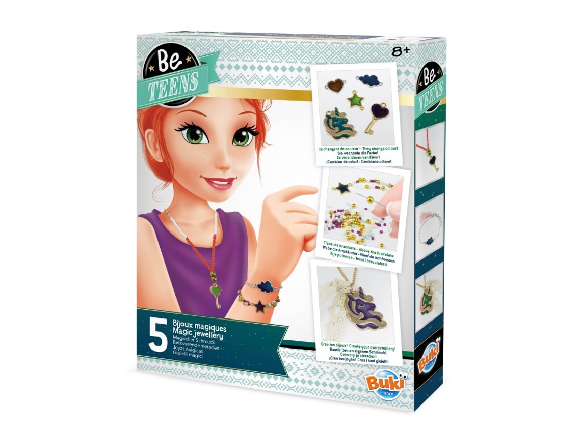 Kit de design de moda para crianças BUKI jewellery (8 anos)
