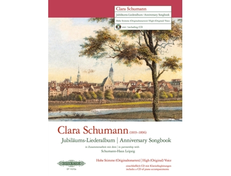 Livro Clara Schumann Anniversary Songbook De Clara Schumann (inglês)