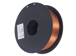 Fio Pla 1,75mm Tricolor Ouro Prata Cobre Seda Para Impressora 3d Consumível De Impressão