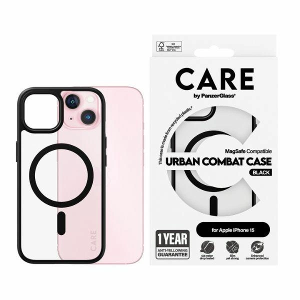 Capa De Proteção PANZERGLASS Urban Combat Para Magsafe Para Iphone 15