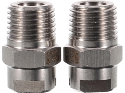 Conjunto De 2 Bicos Atomizadores Aço Inoxidável 1/4 Polegada, Amplo