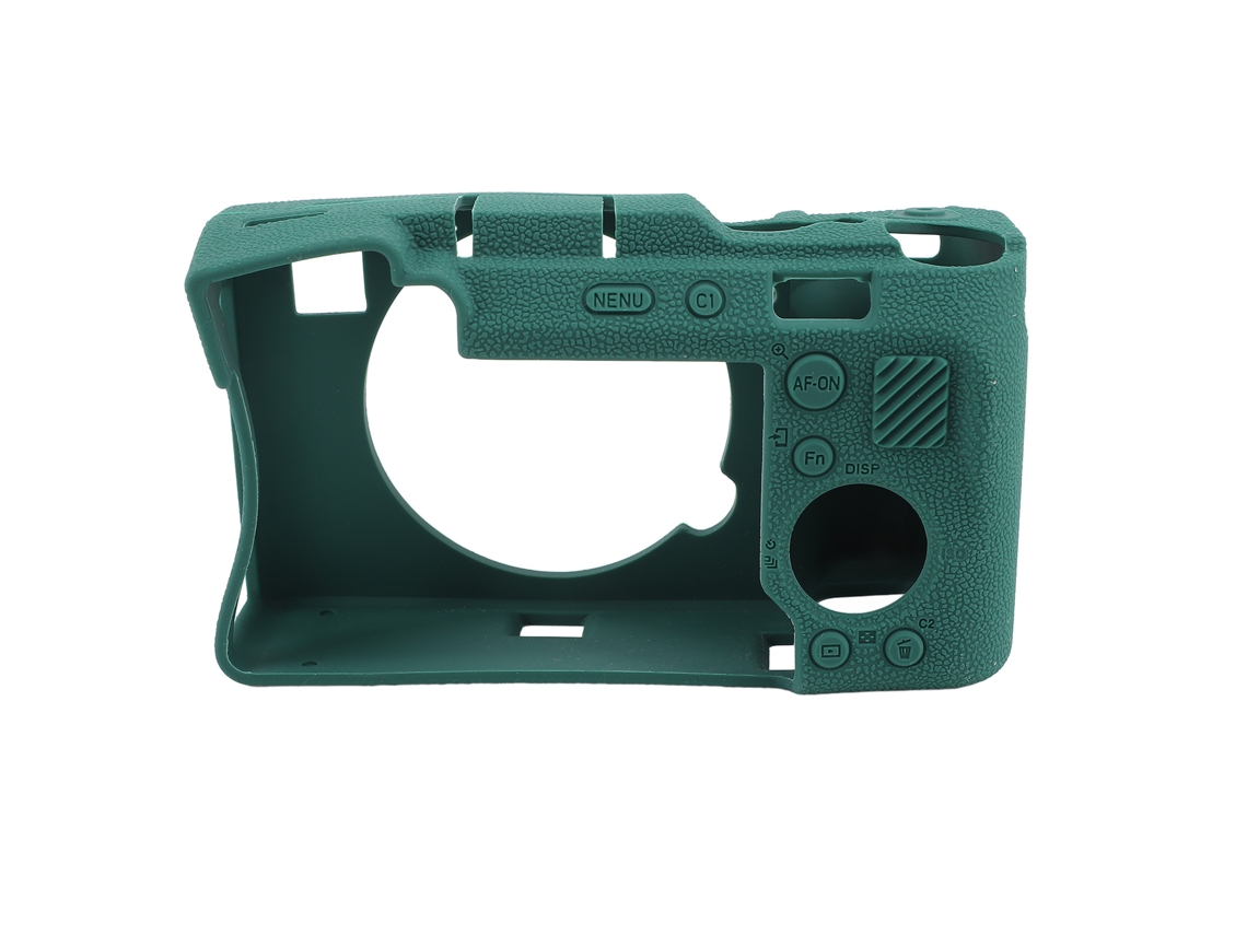 Capa protetora de silicone para câmeras Sony A7cii e A7cr - Capa de silicone para câmera