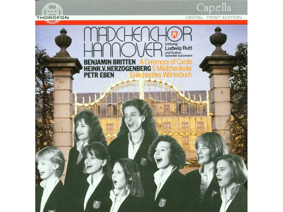 CD Mädchenchor Hannover - Britten/Herzogenberg/Eben (1CD)