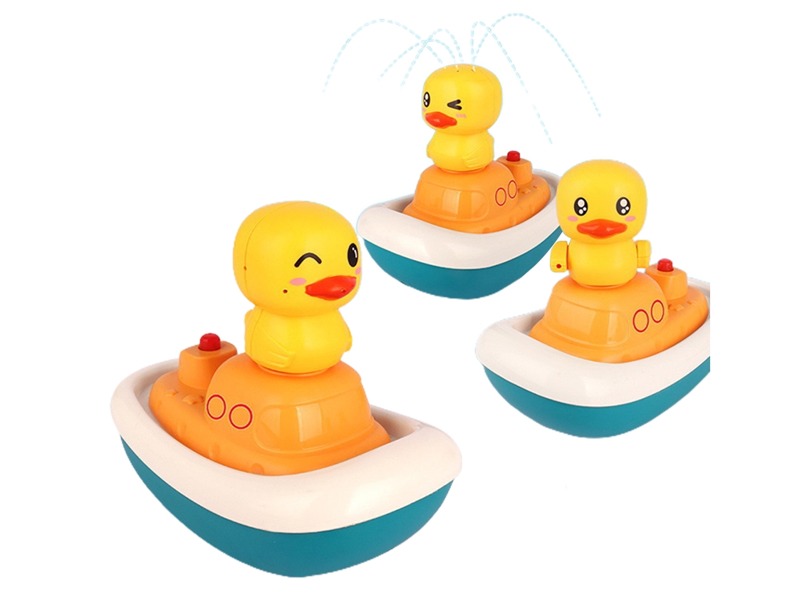 Brinquedo De Banho Para Bebê Pato Elétrico Brincadeira Com Água Para Meninos E Meninas