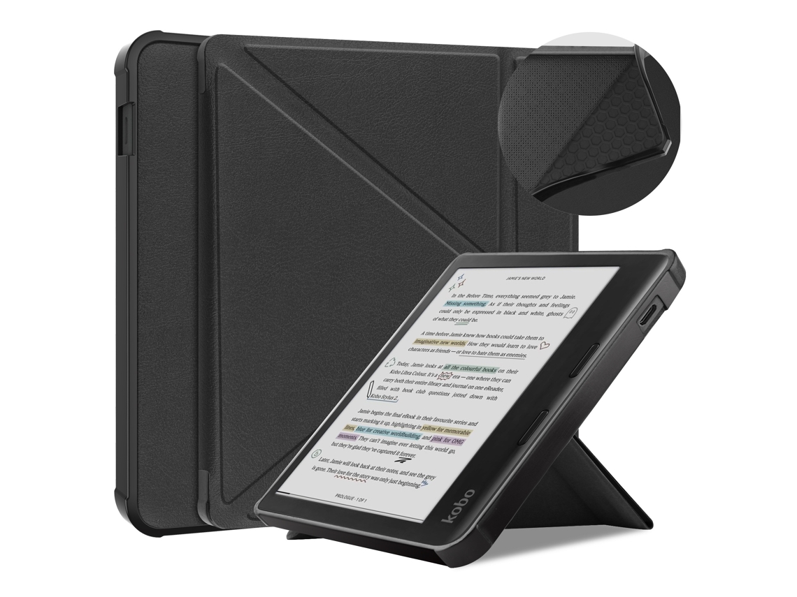 Capa Para Kobo Libra Colour/kobo Libra 2 Preto