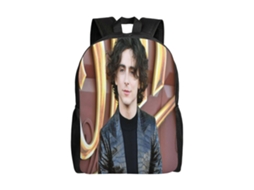 Mochila De Estudante Timothe Chalamet D224, Leve E Durável, À Prova Dágua E Com Alça De Ombro Ajustável M224 Olysi Shop