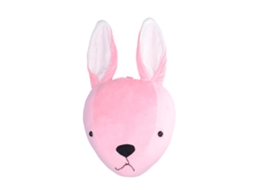 Primerox decoração de Parede de Pelúcia Animal Coelho Rosa Brinquedo Hanging Ornament
