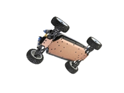 Wltoys 124017 V2 Brushless Novo Motor Atualizado 4300kv 0.7m 19t Rtr 1/12 2.4g 4wd 70km/h Rc Carros Veículos Chassi de Metal Modelos Brinquedos MDUG