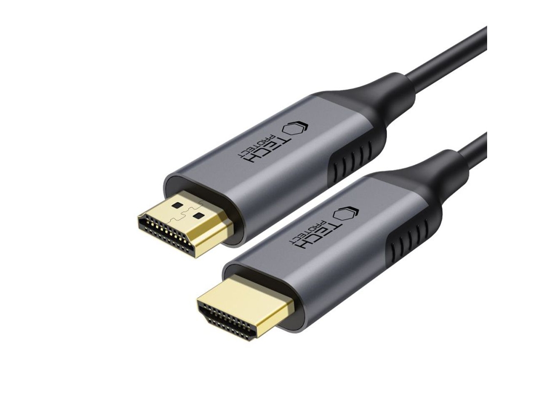 Cabo Hdmi TECH PROTECT Para Hdmi 2.1 4k 120hz 8k 60hz 200cm Aumentado