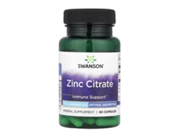 Swanson, Citrato de Zinco, 50 mg, 60 Cápsulas