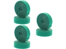 Conjunto De 6 Amarras E Fita De Suporte Reutilizável Para Cultivo De Tomates.
