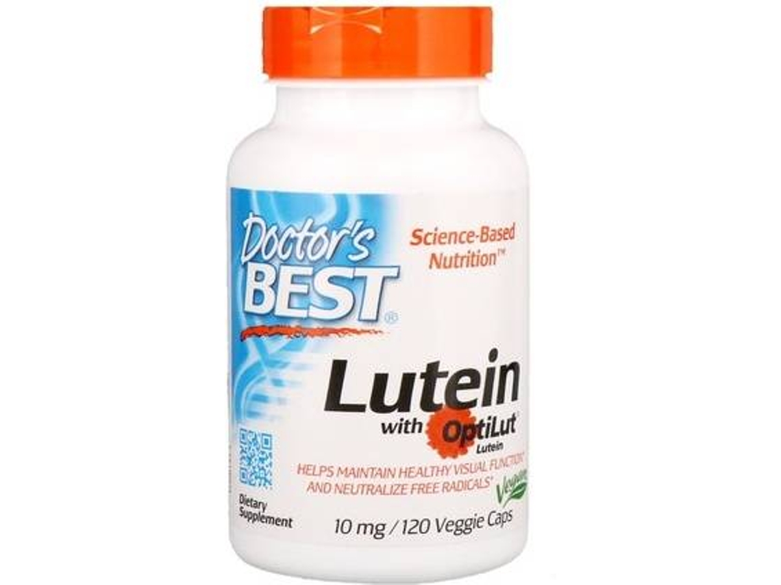 Suplemento Alimentar DOCTOR'S BEST Luteína Com Optilut (120 cápsulas vegetais)