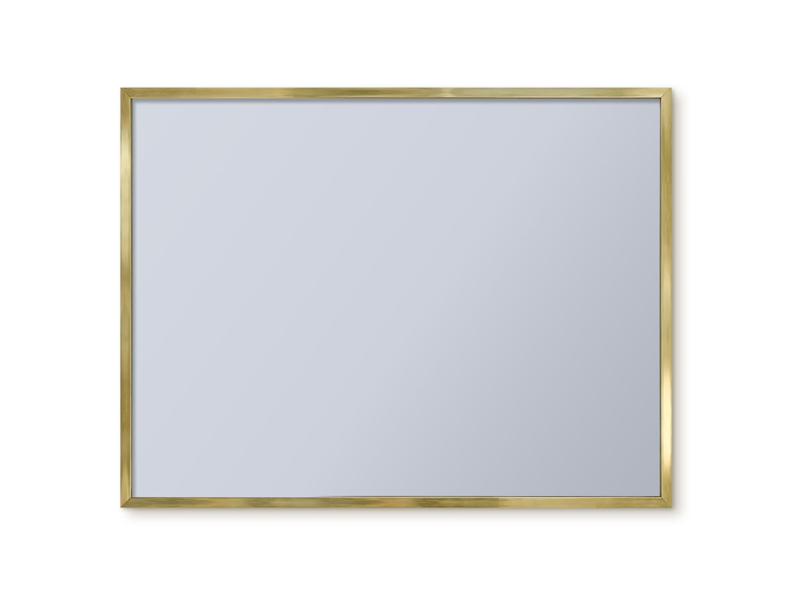 Magnetic Glass Board Brown Color For The Hall Espelharte (80x60 Cm)