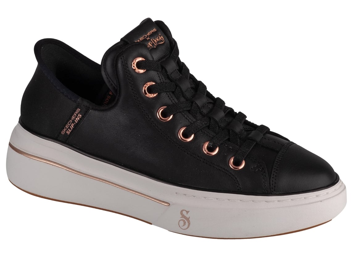 Botas de Mulher SKECHERS Pele Preto (38)