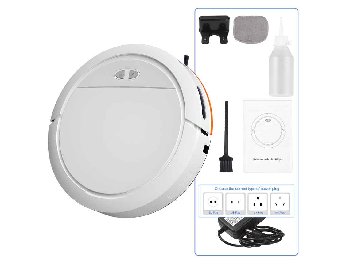 Laxiscreed Aspirador De Piso Inteligente Para Seco E Molhado Com Wifi