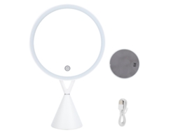 Led Makeup Mirror With Adjustable Brightness For Home Desktop Use