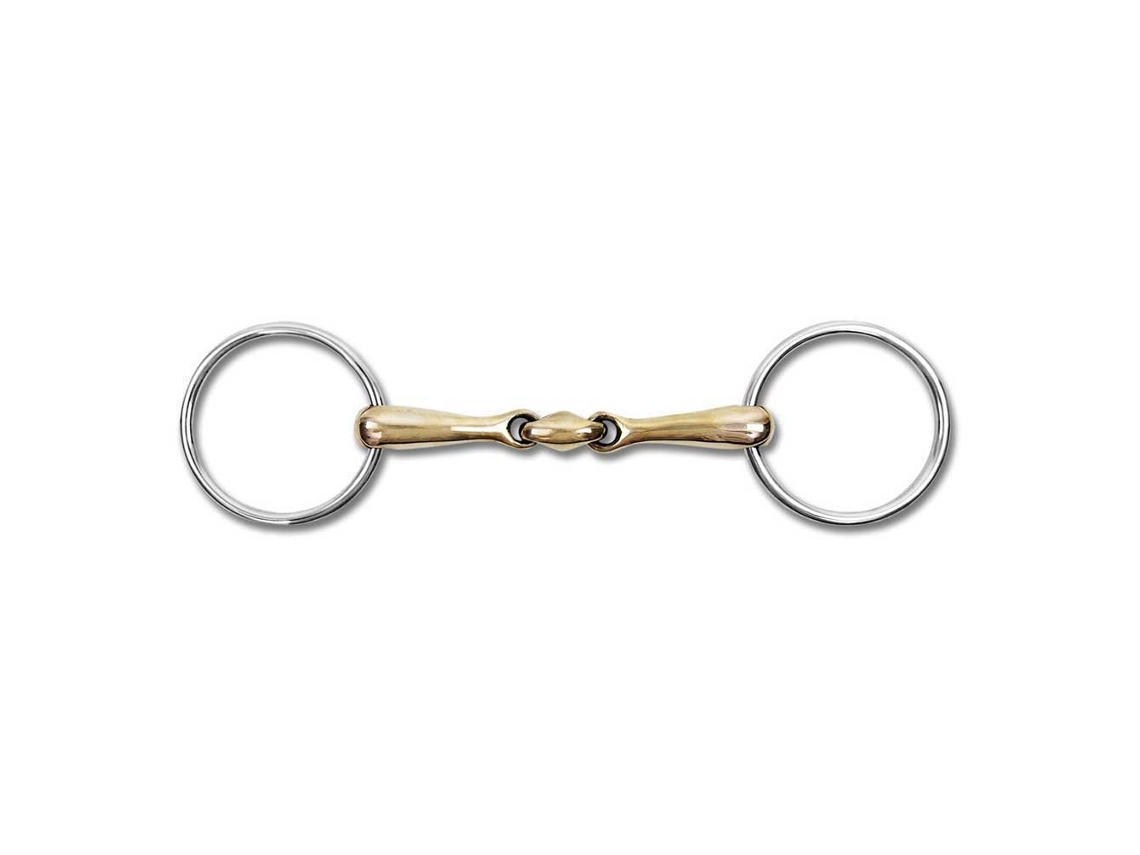 Snaffle Quebrado Duplo Cooper Dourado 14.5 Cmwaldhausen