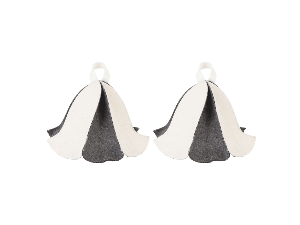 2pcs Chapéu De Sauna Para Banho A Vapor Confortável E Respirável Com Isolamento Térmico