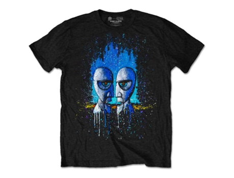 T-Shirt PLASTIC HEAD Pink Floyd - Division Bell Drip Preto (Tamanho: M)