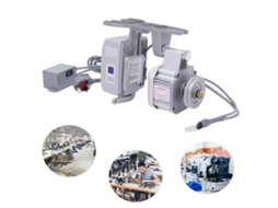 Motor De Máquina De Costura, Velocidade Ajustável De 200-6000 Rpm, Operação Com Baixo Ruído, Proteção Contra Sobrecarga, Construção Em Aço Inoxidável