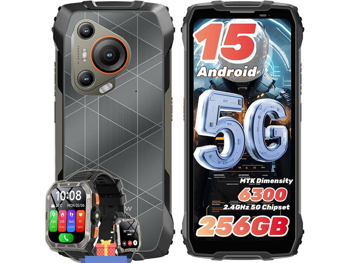 Smartphone 5g Blackview Bl7000 6.78'' 24 Gb 256 Gb Preto