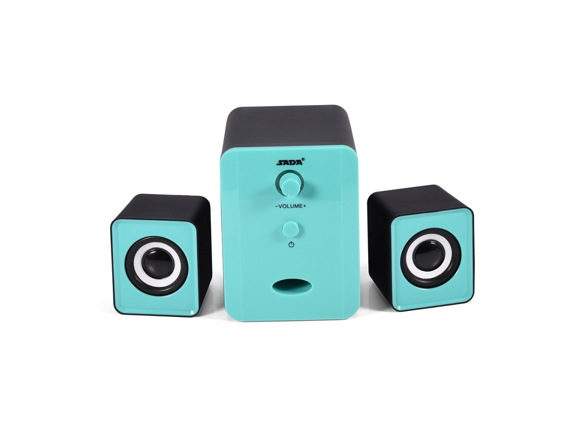 Colunas Desktop LAXISCREED Usb 3.5mm