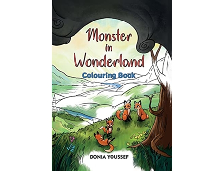 Livro Monster in Wonderland Colouring Book de Donia Youssef (Inglês)