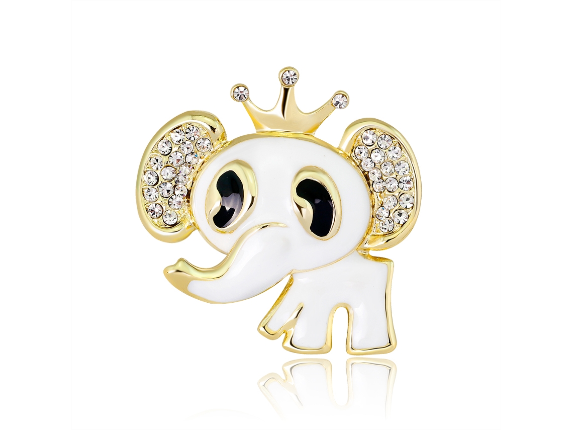 Broche De Elefante Acessório De Jóias Decorativo