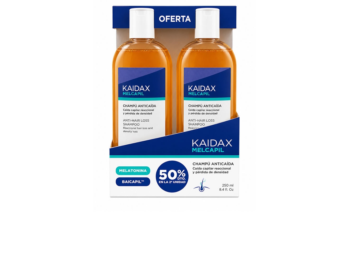 Melcapil Champú Pack 2 X Kaidax 250 Ml KAIDAX