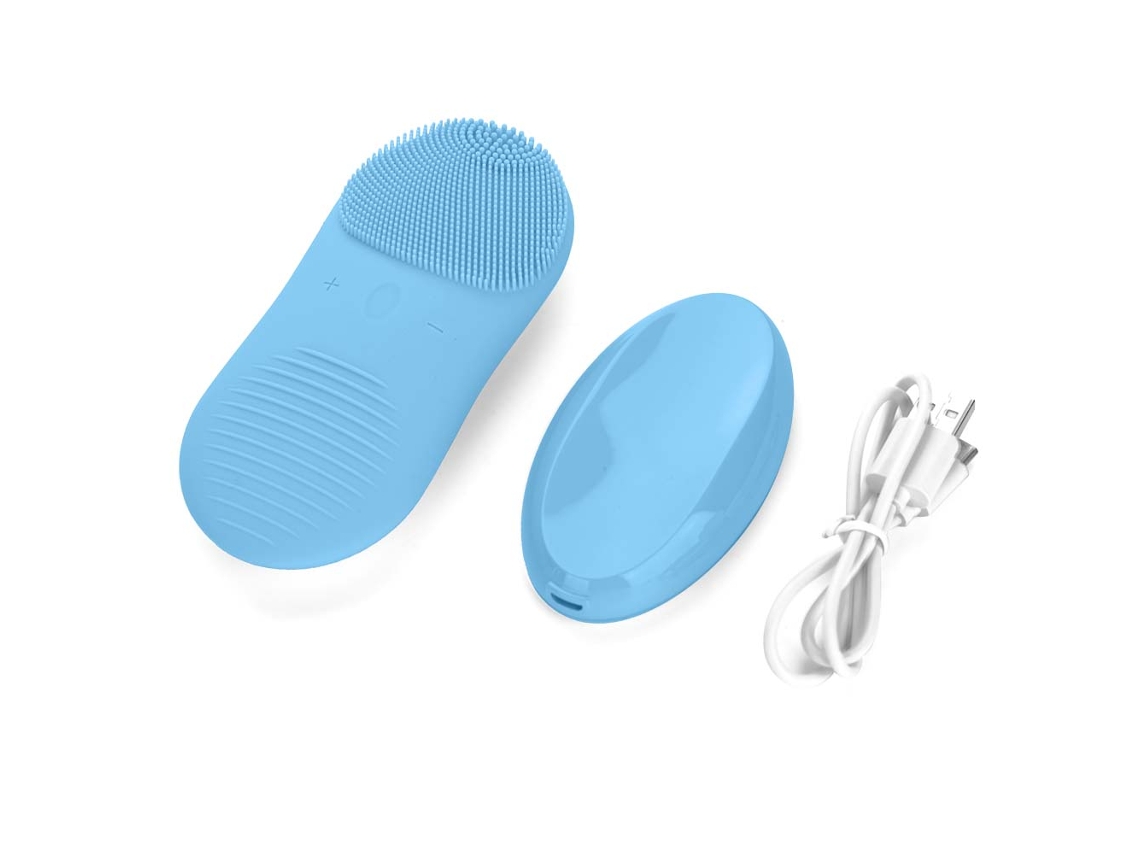 Escova De Limpeza Facial Silicone Hidrofóbica Para Limpar Poros