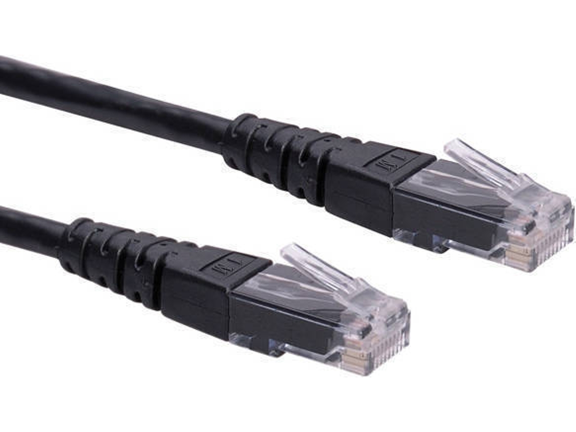 Cabo de Rede ROLINE (RJ45 - 1.5 m - Preto)