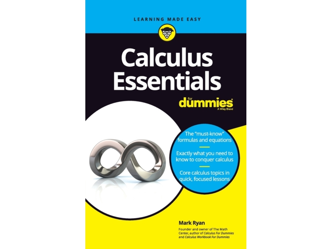 Livro Calculus Essentials For Dummies de Mark Ryan (Inglês)