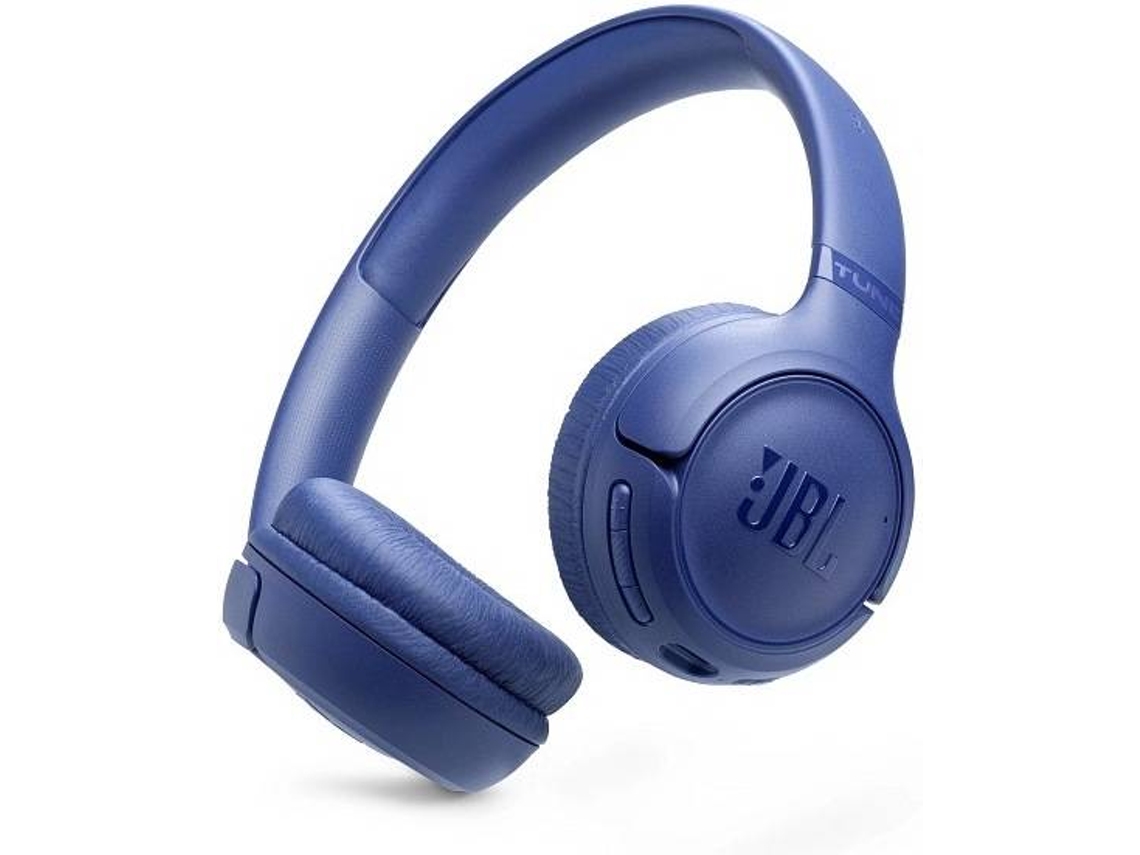 Auscultadores Bluetooth JBL T530BTBLUEU (On Ear -  Microfone - Azul)