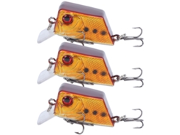 3pcs Isca Artificial Cubo Mini com Gancho 5